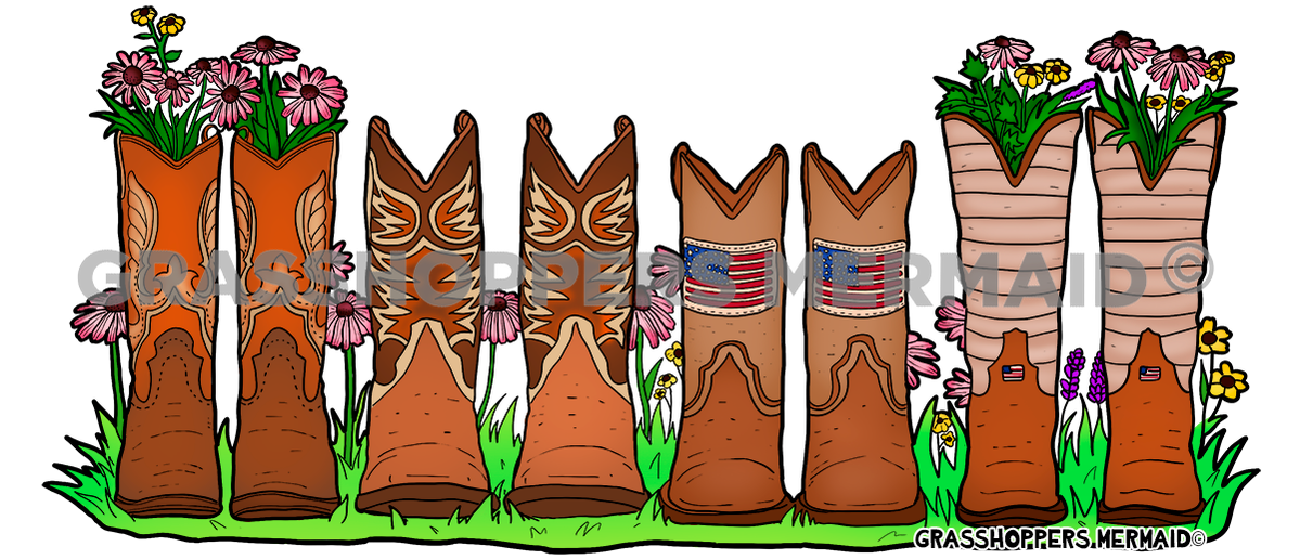 Cowboy Boot Lineup