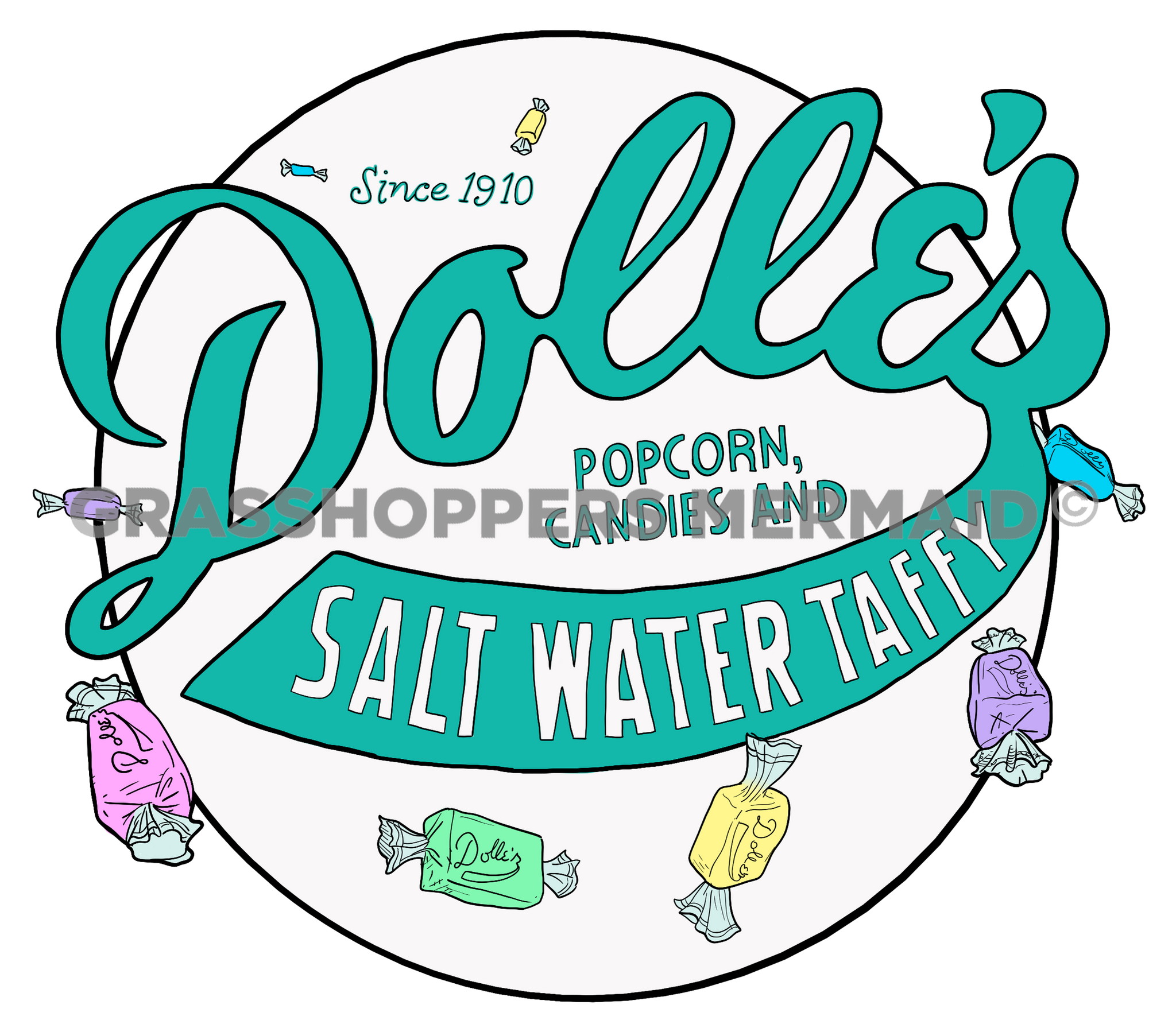 Dolle's Candyland Logo