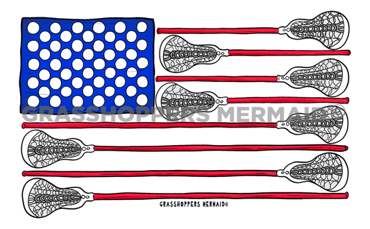 Lacrosse Flag