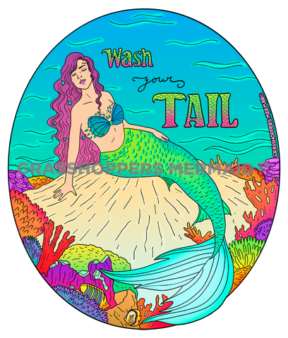 Wash Your Tail Mermaid