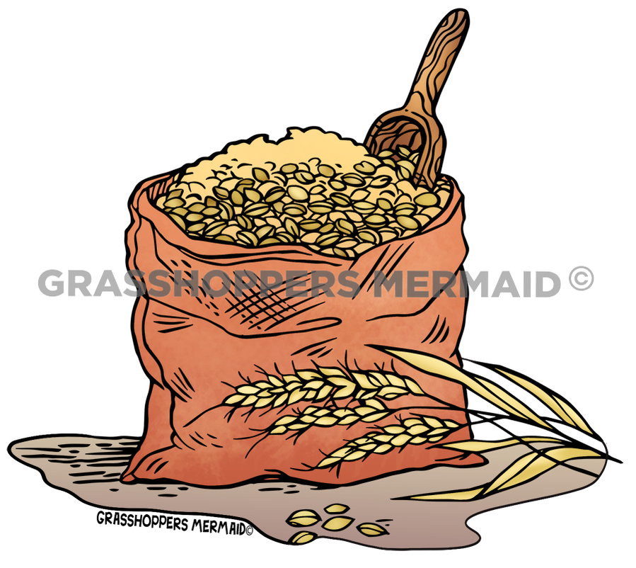 Wheat Grain Sack