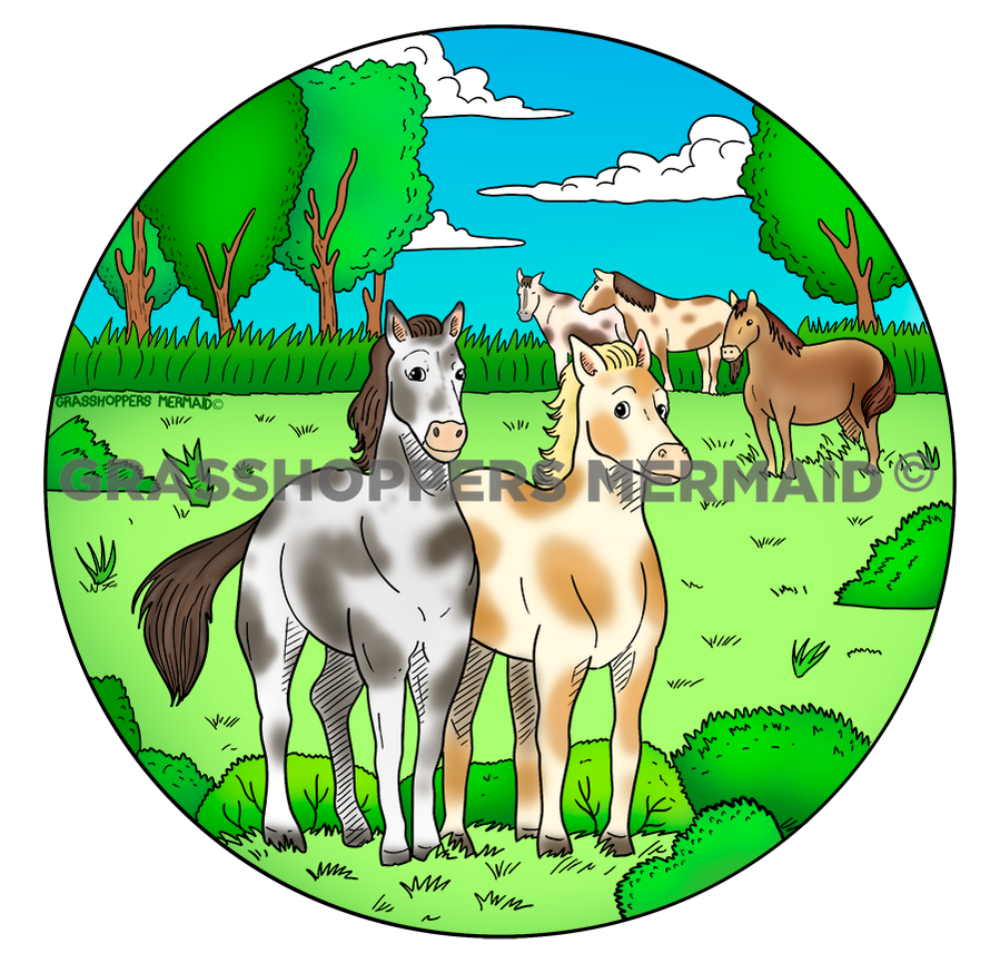 Mesa Wild Horses