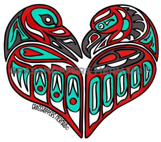 Alaskan Love Birds