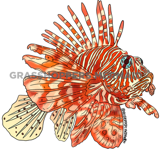 Vibrant Lionfish