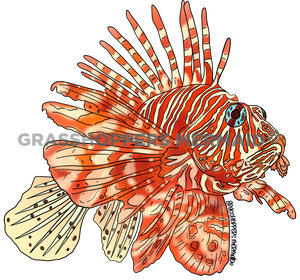 Vibrant Lionfish