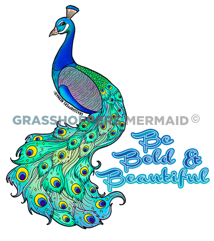 Fancy Whimsical Peacock