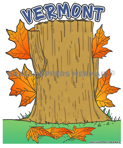 Fall Tree Stump