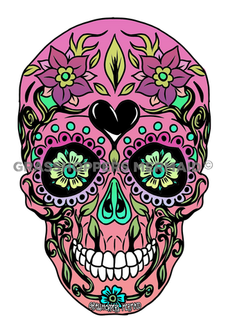 Flower Sugar Skull