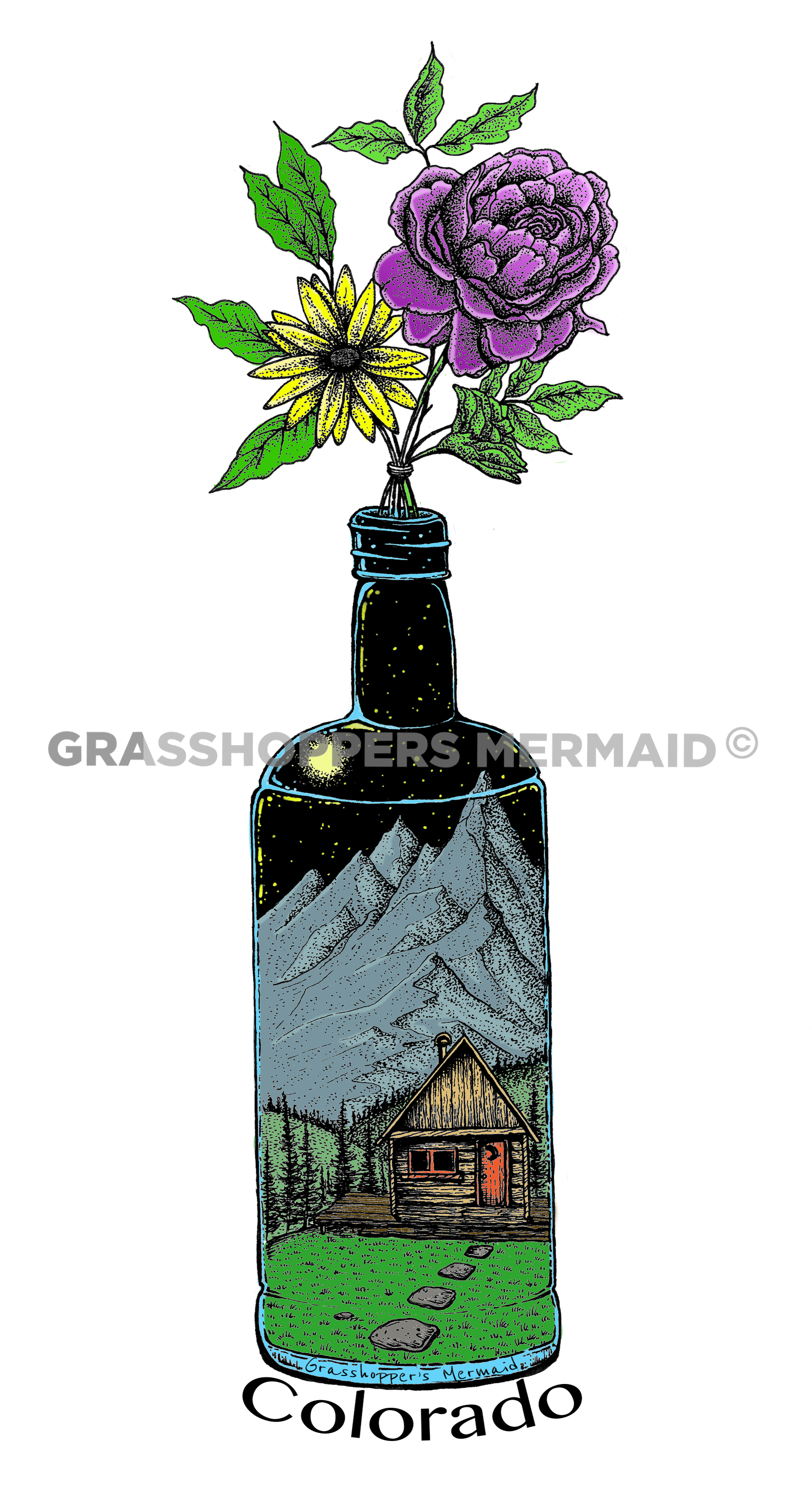 Flower Bottle