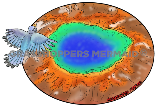 Grand Prismatic Flyover