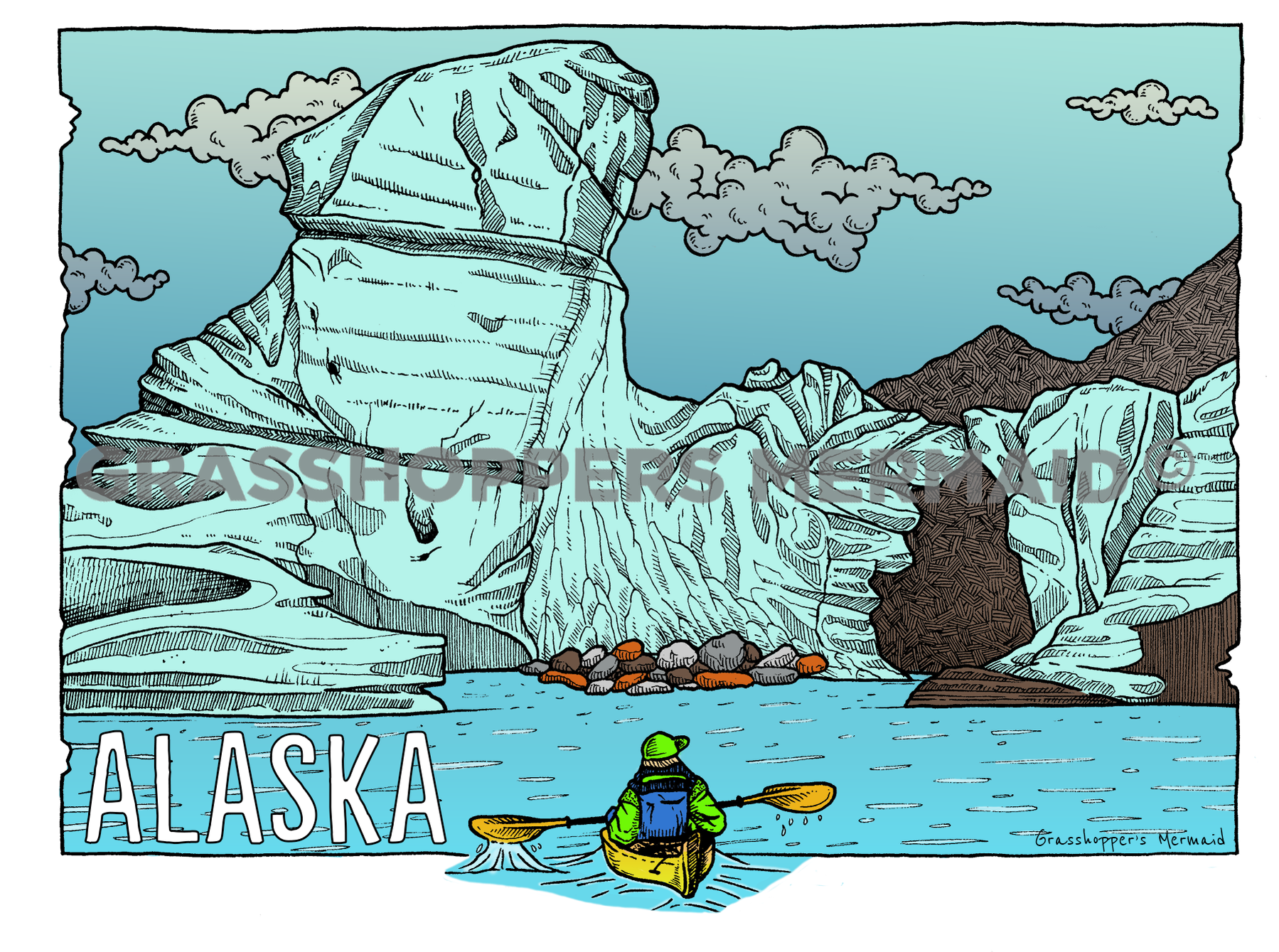 Glacial Kayaking