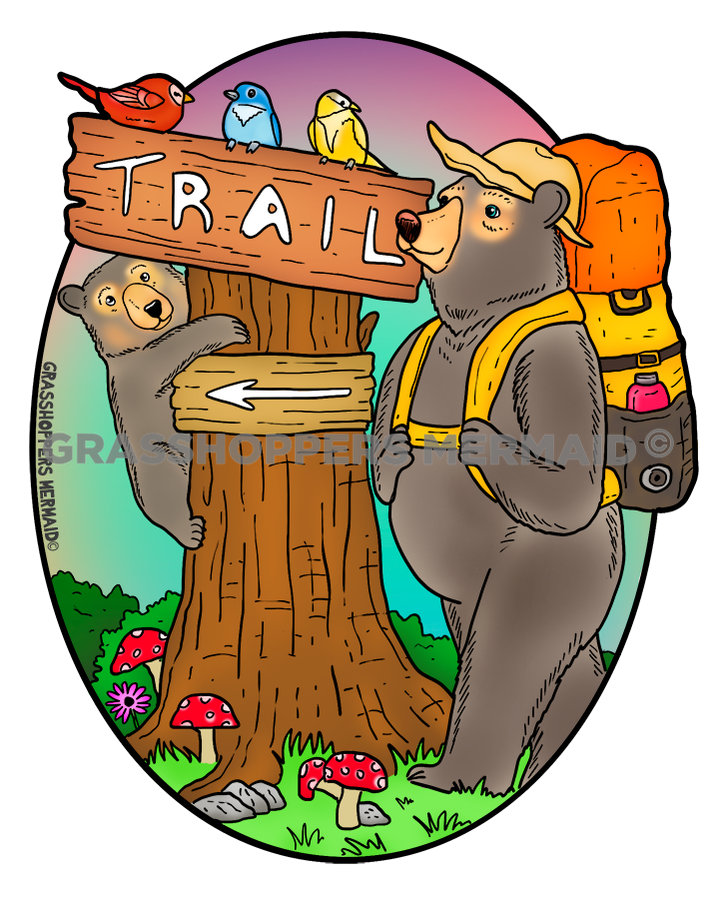 Hiking Trail Bear