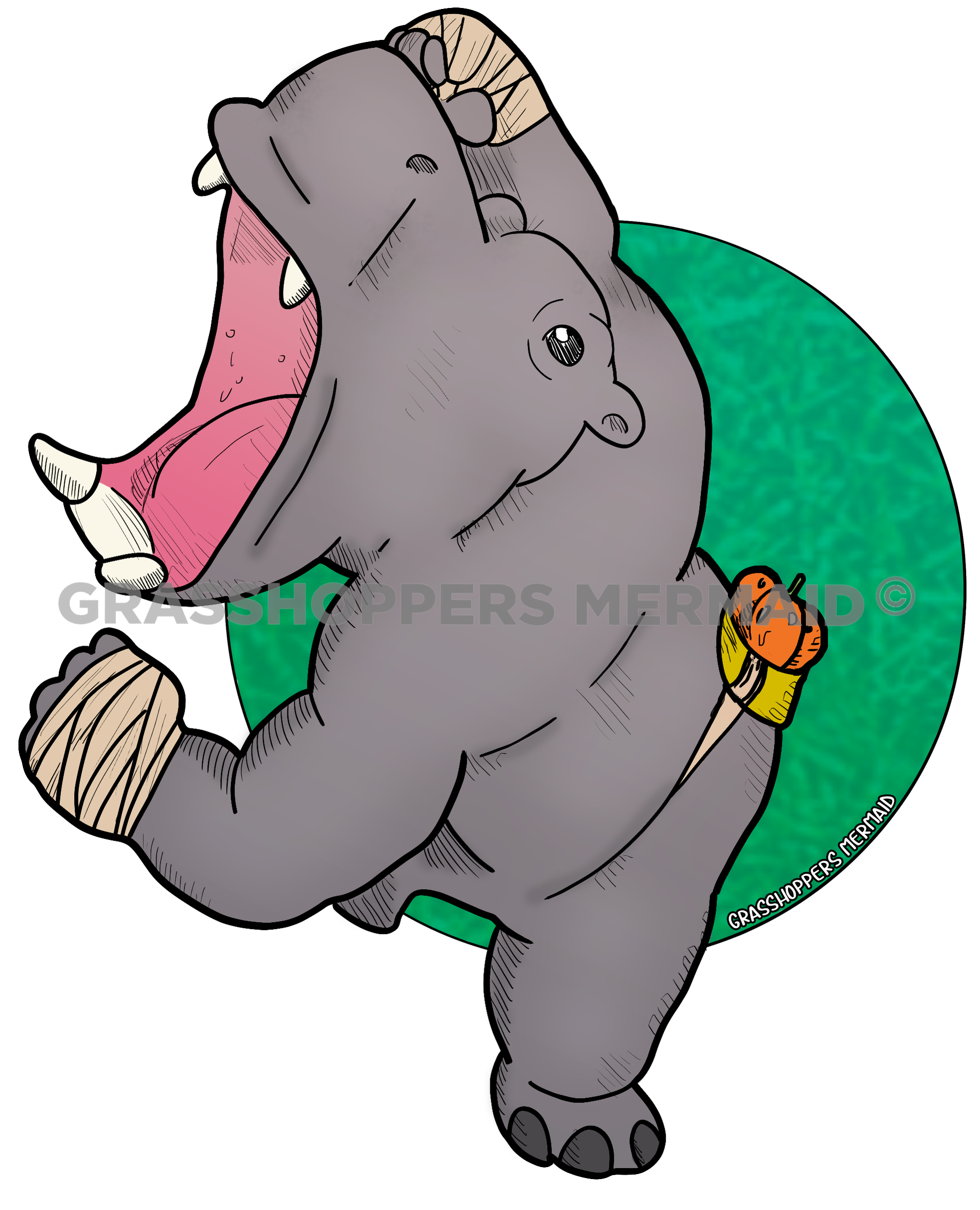 Fighting Hippo