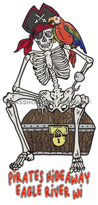 Pirate Skeleton & Chest
