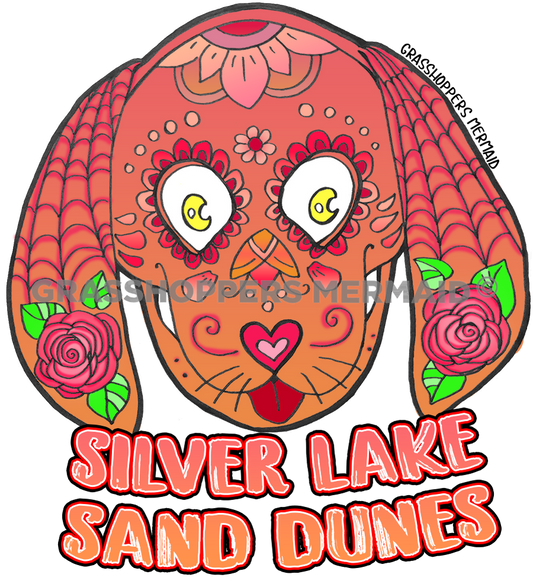 Day of the Dead Dog Face