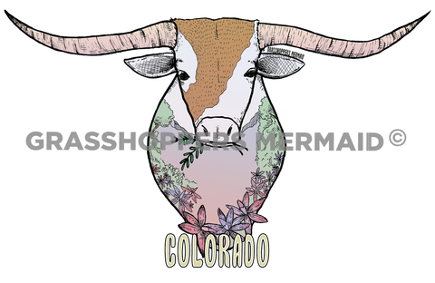 Longhorn Pastels