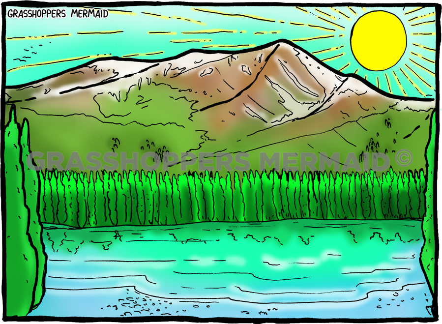 Mountain Reflection