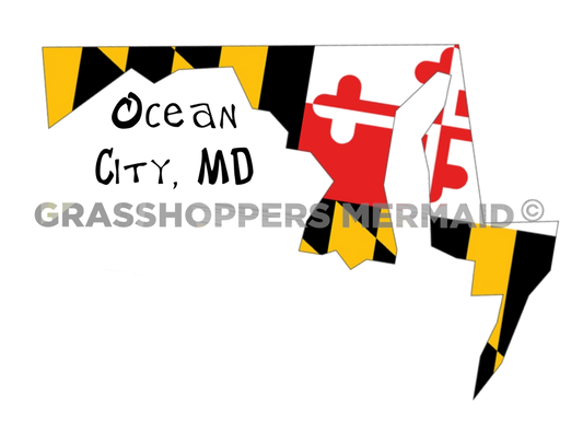 Maryland State & Flag