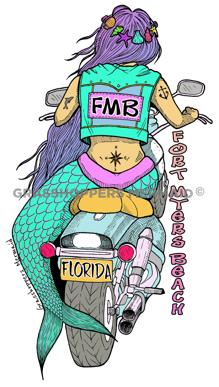 Mermaid Motorcycle