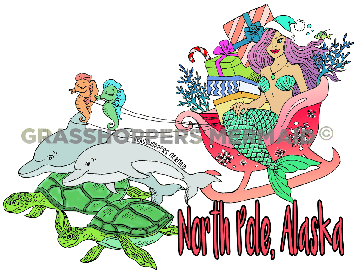 Mermaid Sleigh