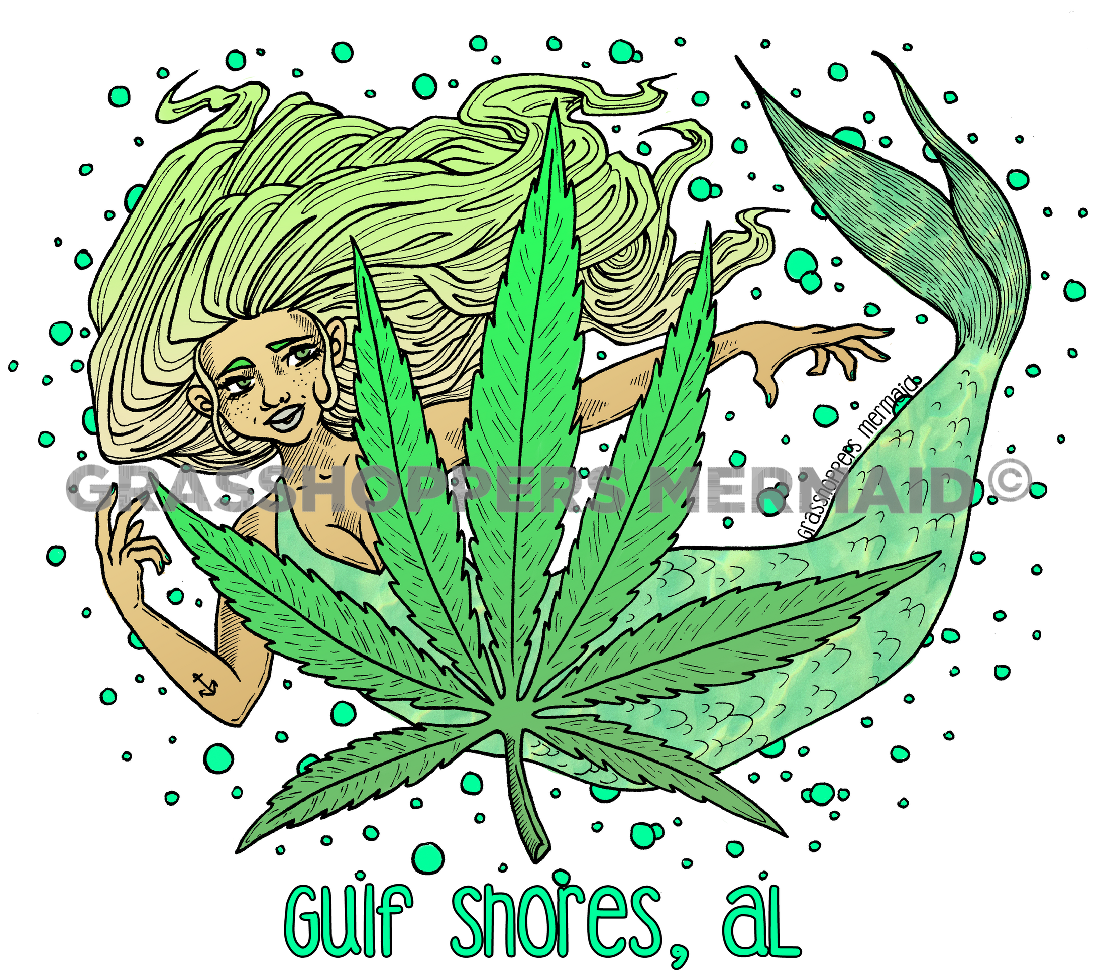 Mermaid in the Weeds