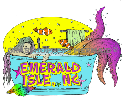 Mermaid Bathtime