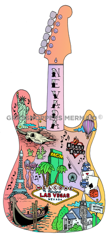 Las Vegas Guitar Mosaic