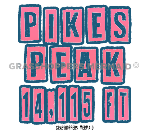 Pikes Peak 14,115'