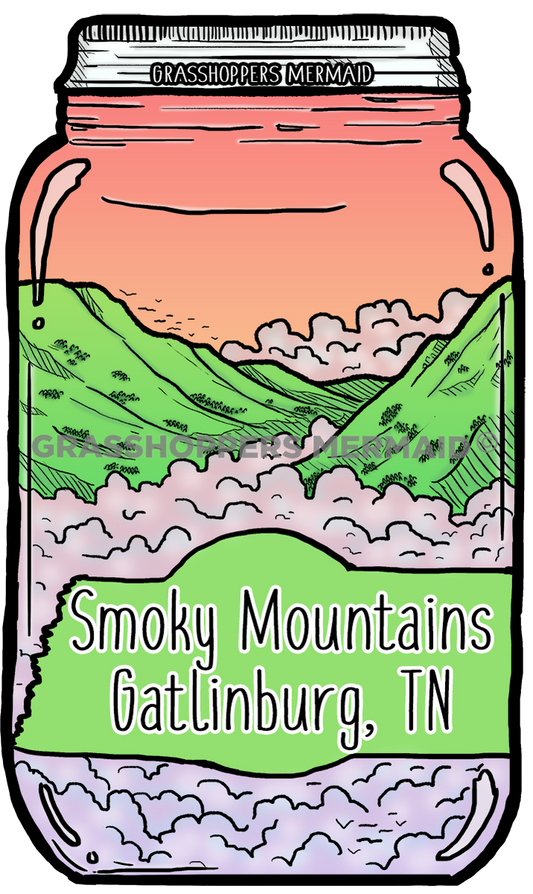 Mason Jar Smoky Mountains