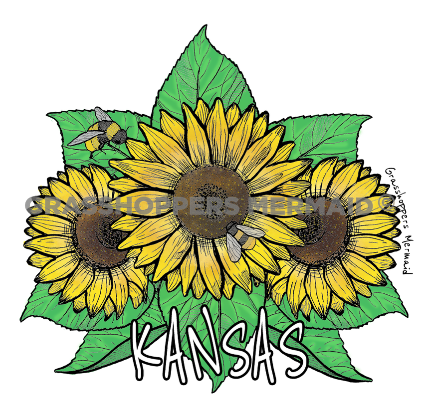 Sunflower Bees