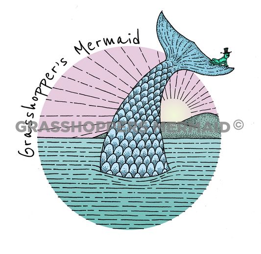 Grasshopper's Mermaid Logo