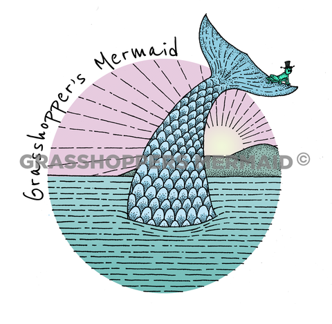 Grasshopper's Mermaid Logo (#E7)