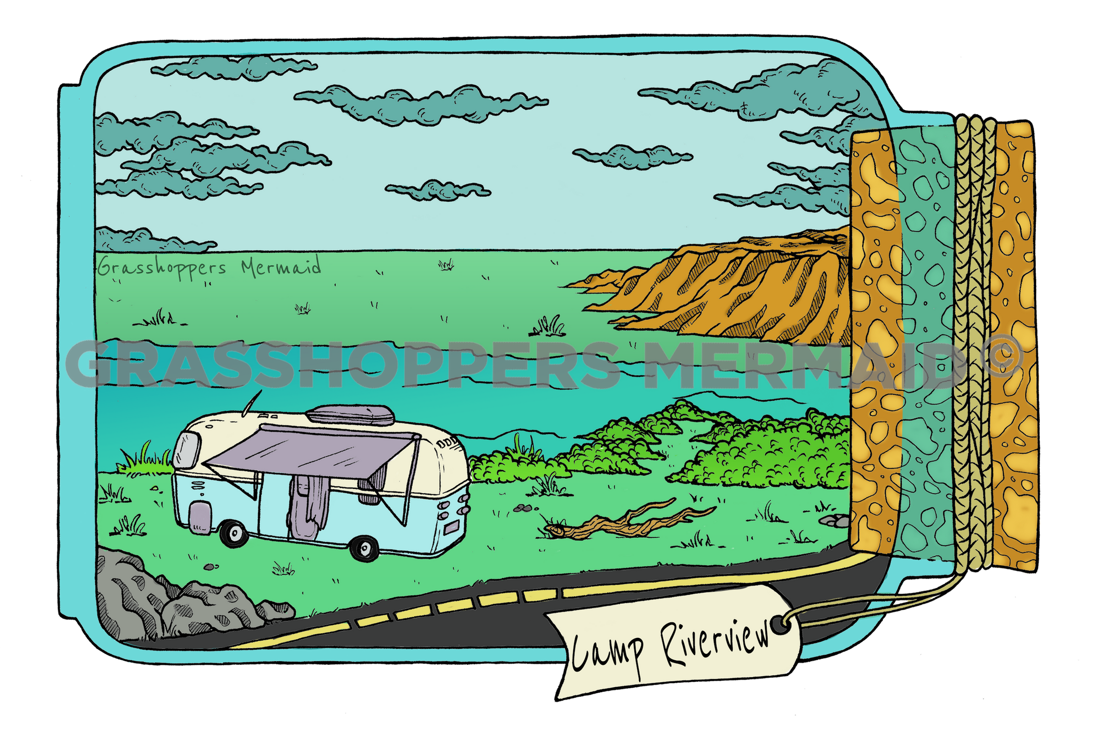 River Van in Bottle