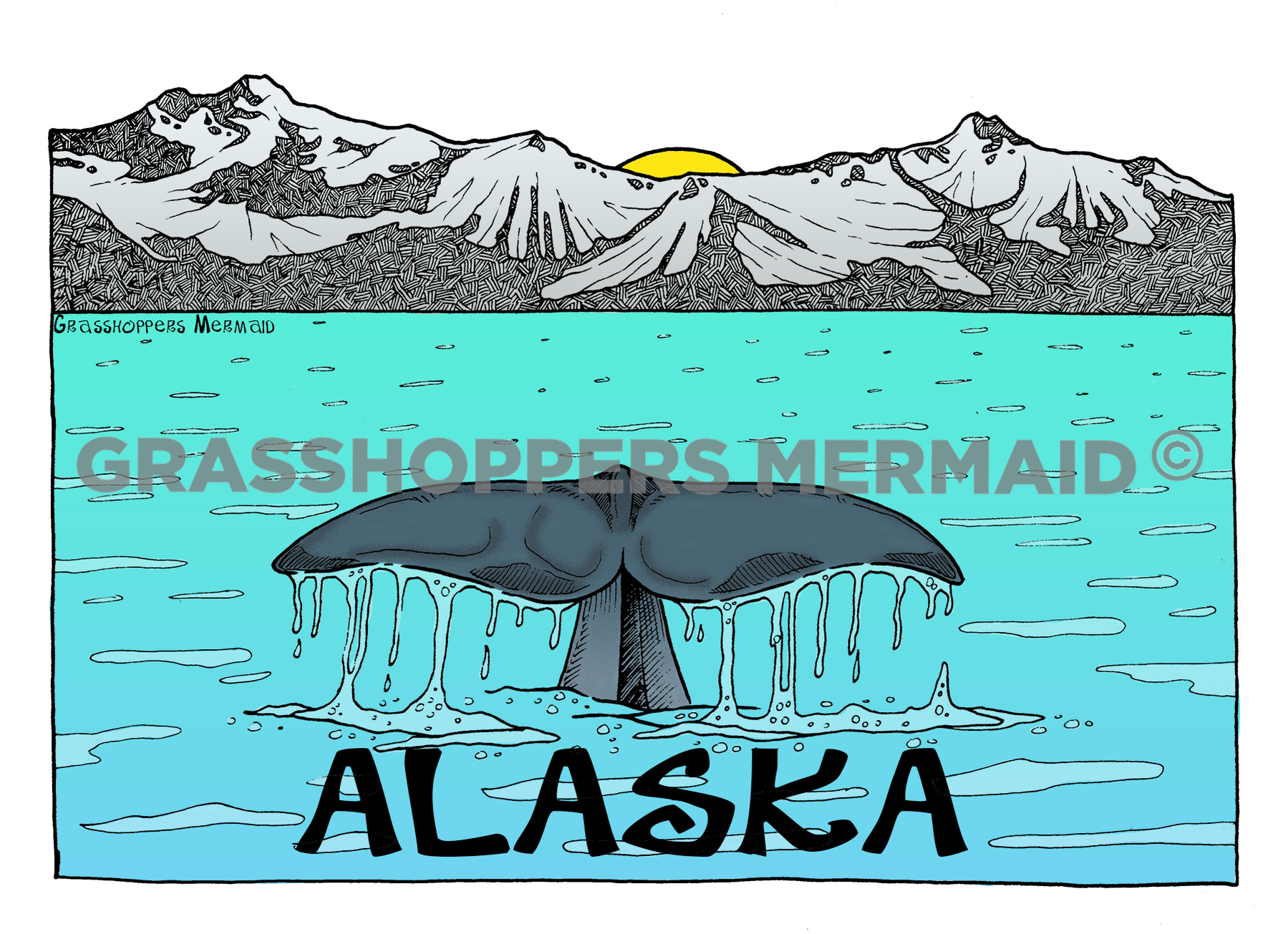 Whale Tail Mountains