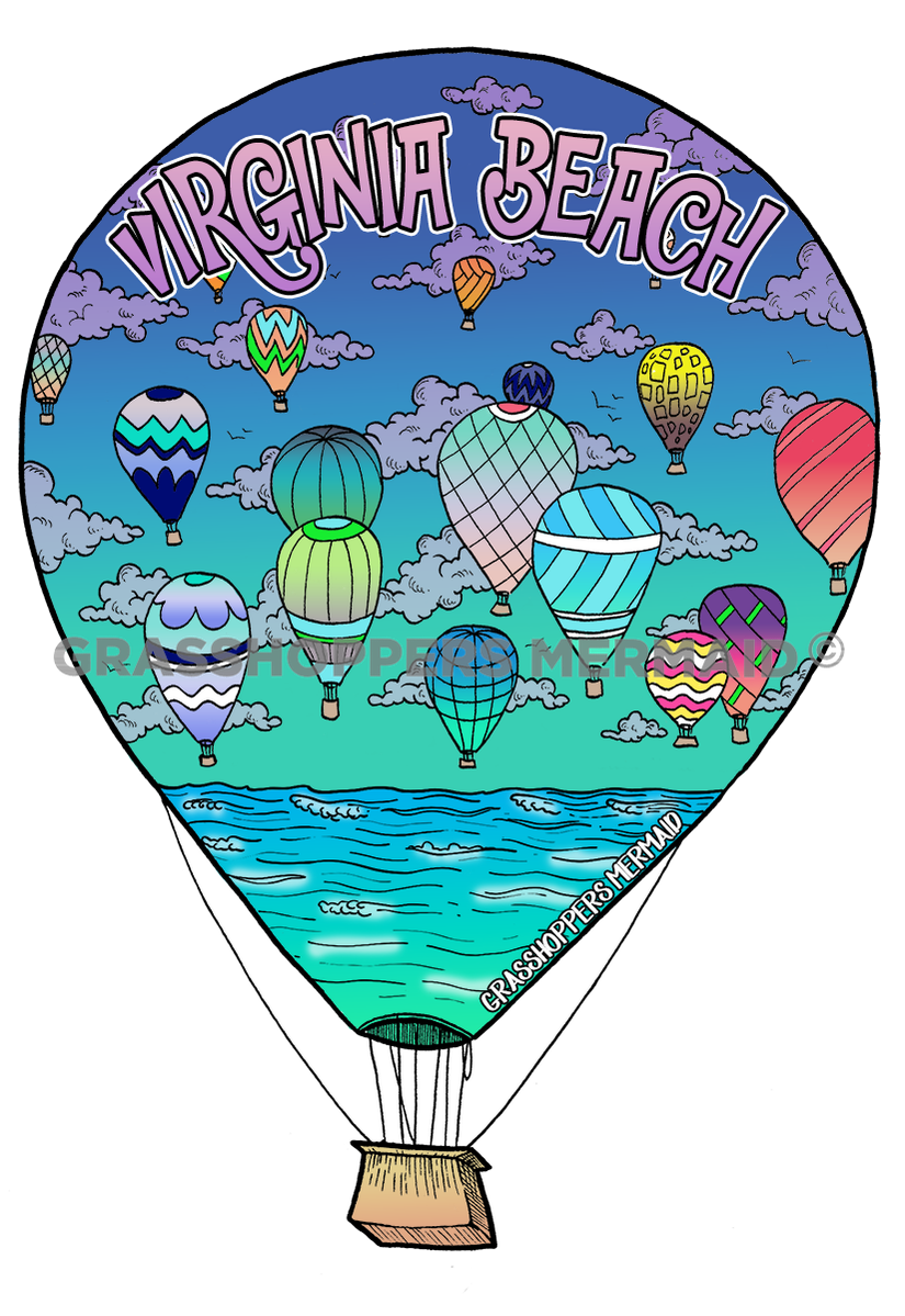 Ocean Hot Air Balloon