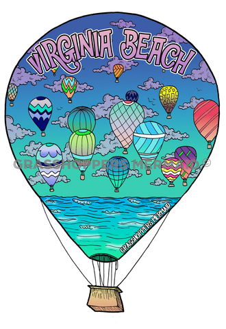 Ocean Hot Air Balloon