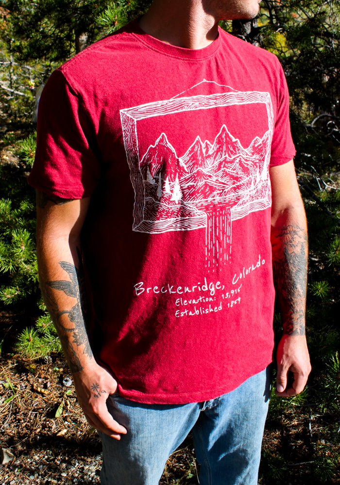 Unisex Hemp Mountains Shirt