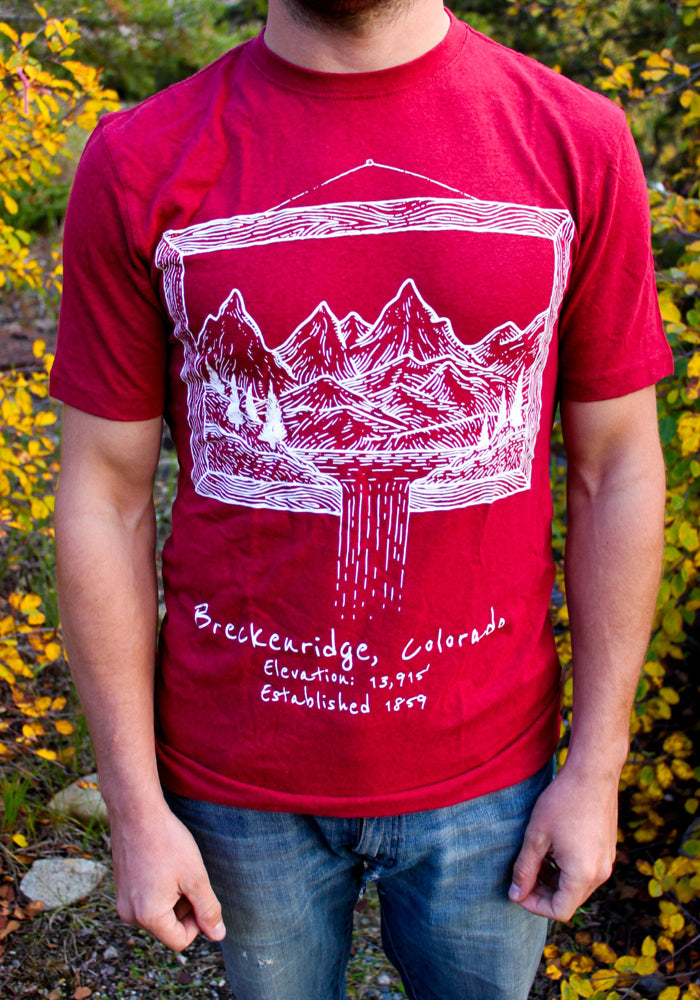 Unisex Hemp Mountains Shirt