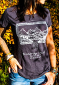 Load image into Gallery viewer, women's hemp mountains shirt
