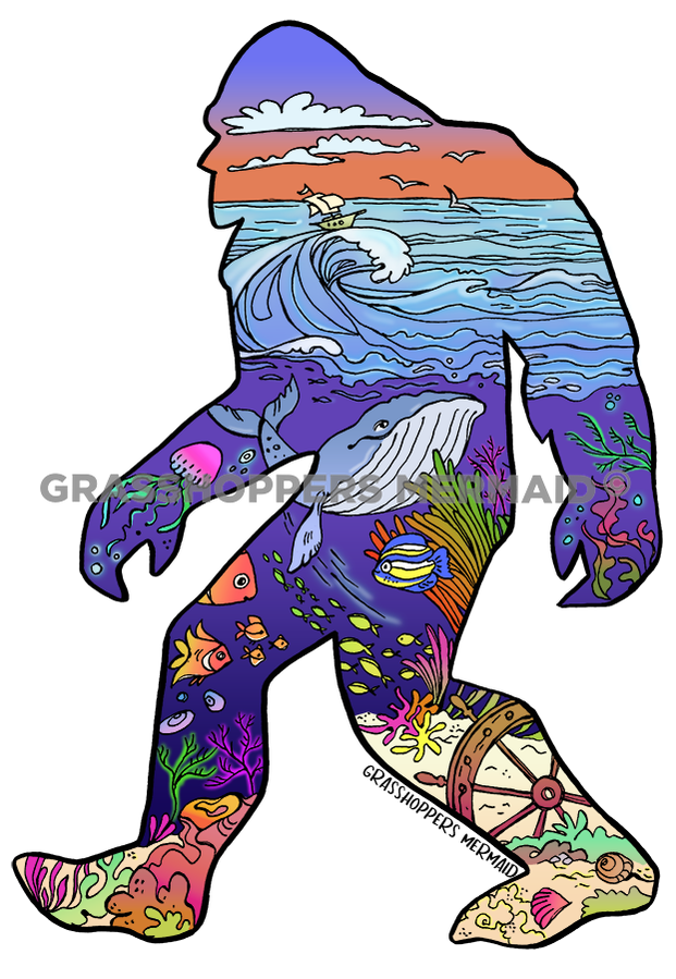Bigfoot Ocean Day