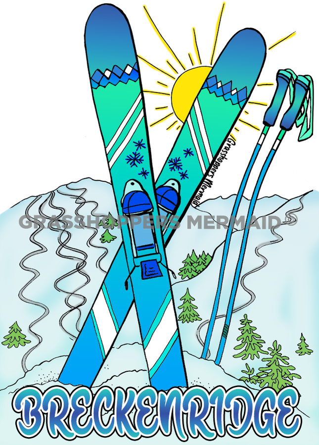 Crisscross Skis
