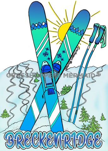 Crisscross Skis