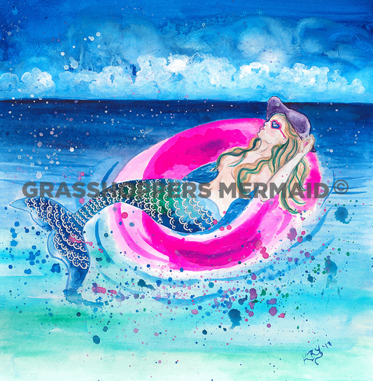 Mermaid Floating