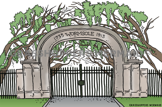 Wormsloe State Historic Site Gate