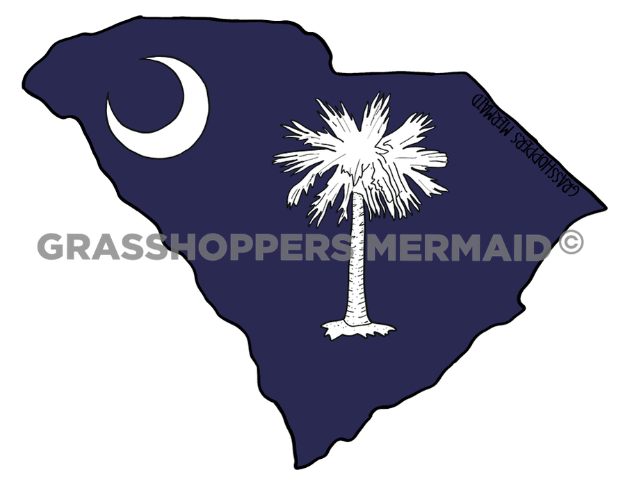 South Carolina State & Flag