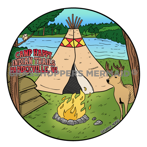 Tepee Campfire